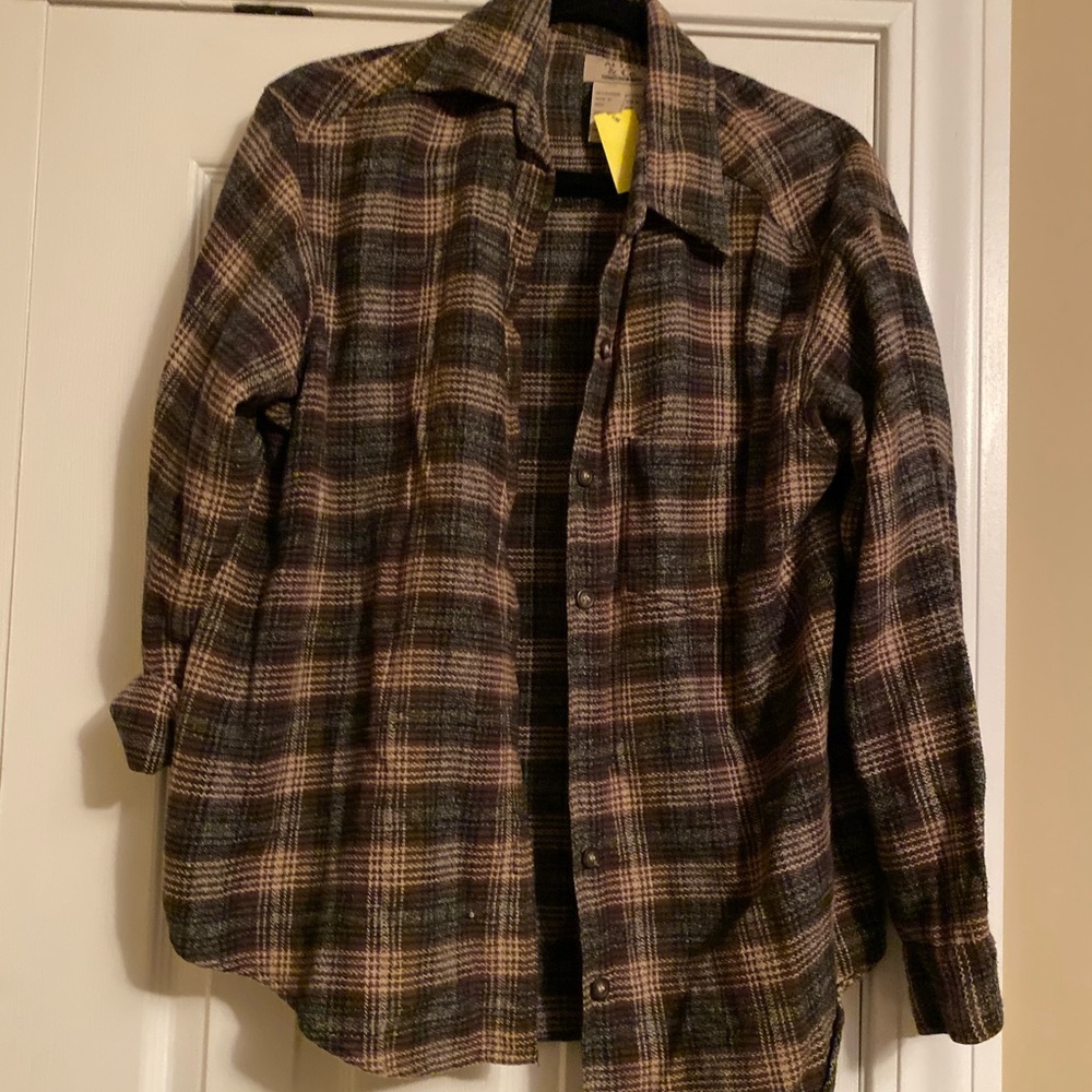 Thrifted flannel